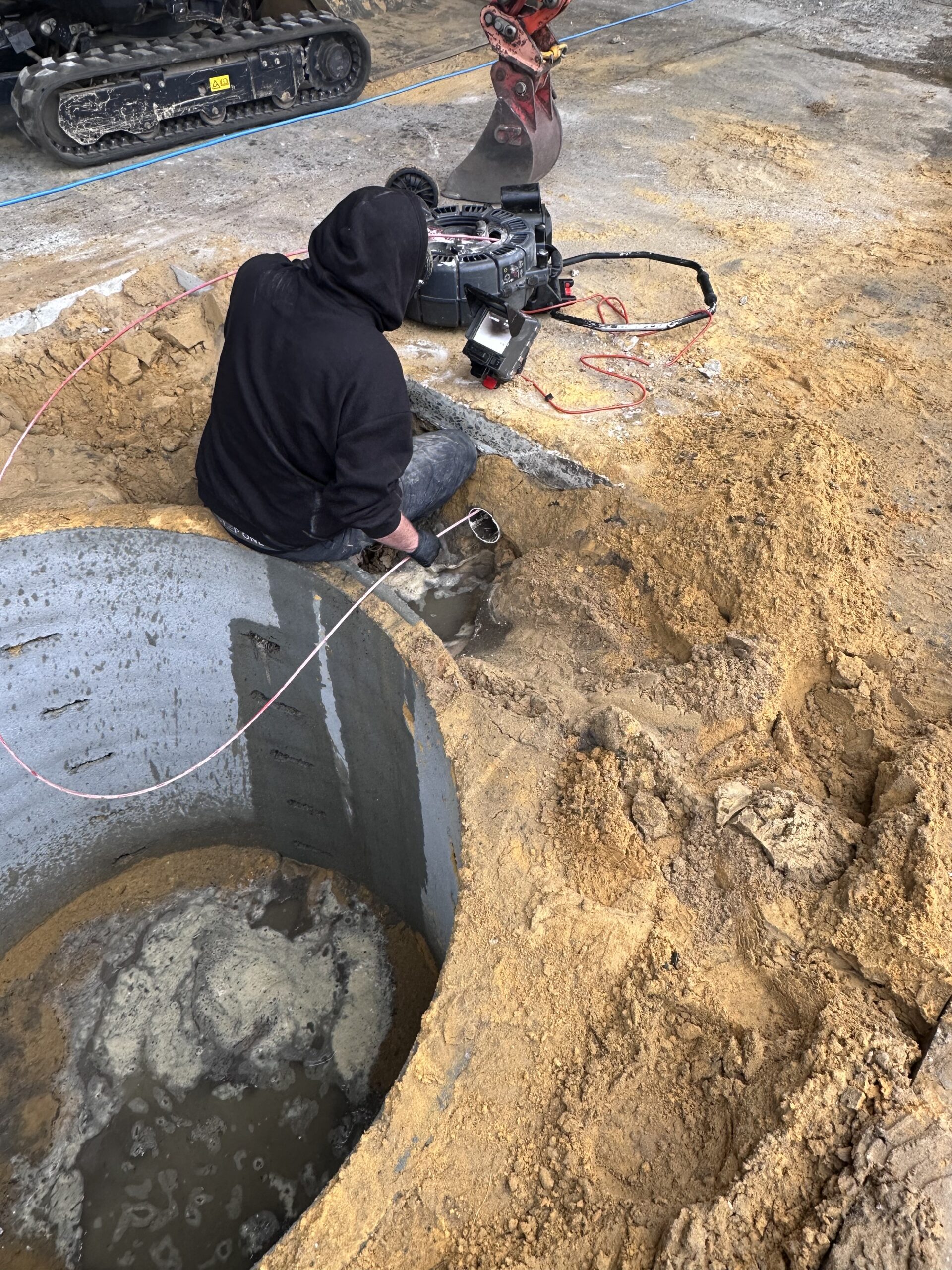 Blocked drain clearing and CCTV drain inspection in Perth